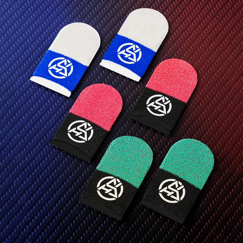 5 пар перчаток для мобильных игр, потонепроницаемые, противоскользящие, для сенсорного экрана, дышащие, игровые, напальчники для геймеров