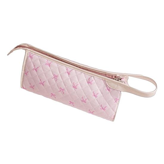 Стеганый дорожный чехол Портативный большой вместимости Застежка-молния Сумка для хранения Фен Инструменты для укладки Легкий Портативный