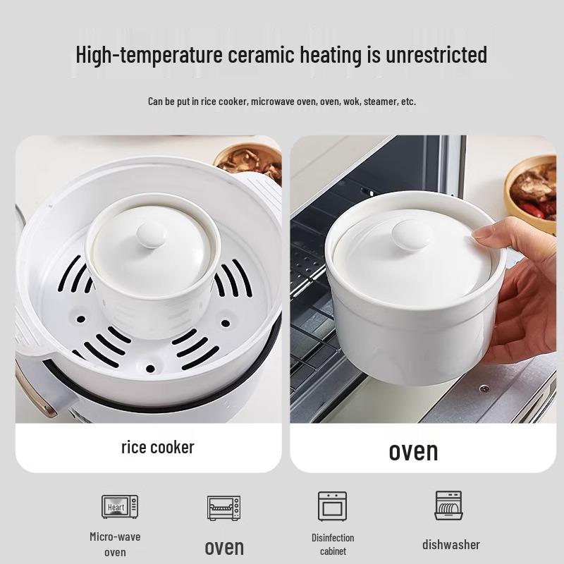 Керамическая пароварка для яиц: Керамическая миска на одну порцию для заварного крема и супа