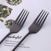Do Buy Cutlery Set Chopsticks Spoon Fork Set Korean Tableware for 2 People Stainless Steel Mirror Finish Black 18/8