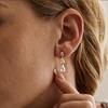 Длинные серьги-подвески для женщин, свадебные, невесты, со стразами, кубическим цирконием, люстры, блестящие, с покрытием 14K золотом, изящные украшения