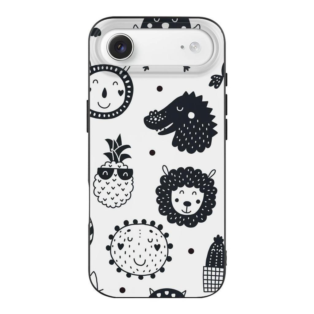 1 шт. ТПУ чехол для телефона для iPhone 17/17Air/17Pro/17ProMax с тонким профилем, противоскользящими бортиками, приподнятыми краями вокруг камеры, отзывчивыми кнопками