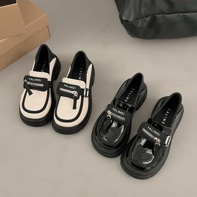 Высококачественные универсальные одинарные туфли на мягкой подошве с противоскользящим покрытием для женской весны и лета, новый нишевый дизайн, маленькие кожаные туфли для женщин