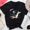 Death Is Coming Punk Funny Gothic Tshirt Dark Humor Unisex Tee Horror Meme Pastel Goth Sarcastic Rude Classic Streetwear