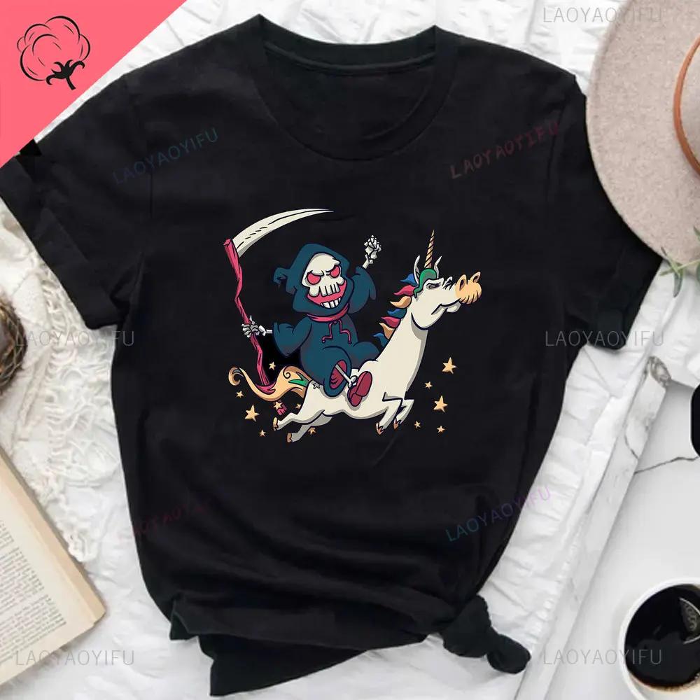 Death Is Coming Punk Funny Gothic Tshirt Dark Humor Unisex Tee Horror Meme Pastel Goth Sarcastic Rude Classic Streetwear