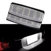 Car Led Light 2X Clear Lens LED License Plate Lamp Register Number Plate Light Faor Miata MX-5 2006-2015
