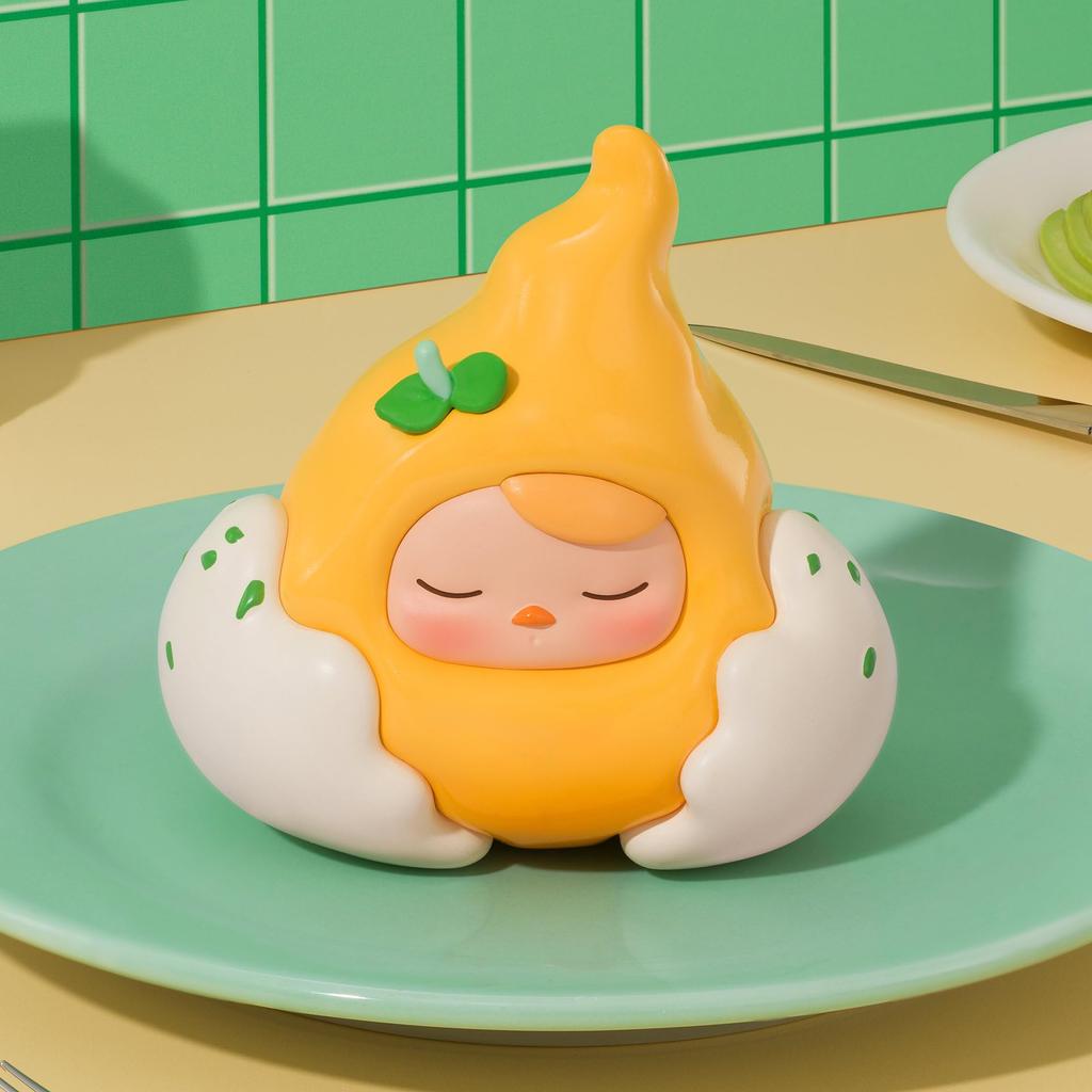 POP MART PUCKY Egg Beanie Series Pop Mart Gachapon Blind Box Figure Plastic Model Premium Toy PVC Soft Vinyl Original Character Birthday Gift (1