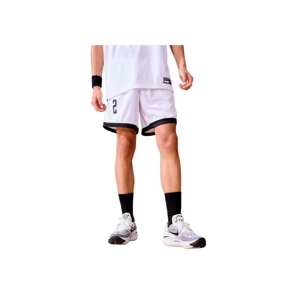 Nike Dri-Fit Удобные быстросохнущие повседневные баскетбольные шорты мужские шорты белые черные HF0518-106