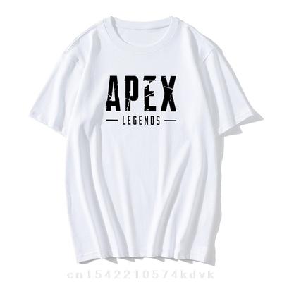 Мужская футболка Apex Legends Игровая Чистый хлопок Топы Футболка Потрясающие Футболки с круглым вырезом Юмористические футболки
