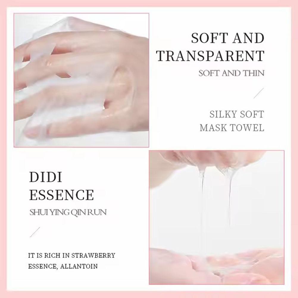 5 шт. Увлажняющая маска для лица с натуральными фруктовыми экстрактами - Разные вкусы | Интенсивное питание для бархатистой кожи