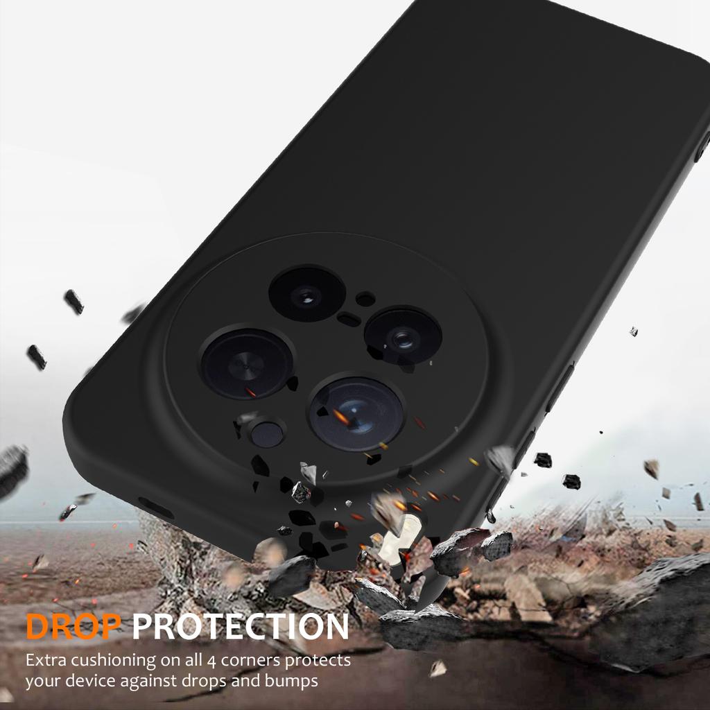 For vivo X300 Pro 5G Magnetic Case Anti-Drop Liquid Silicone Phone Cover with Lanyard