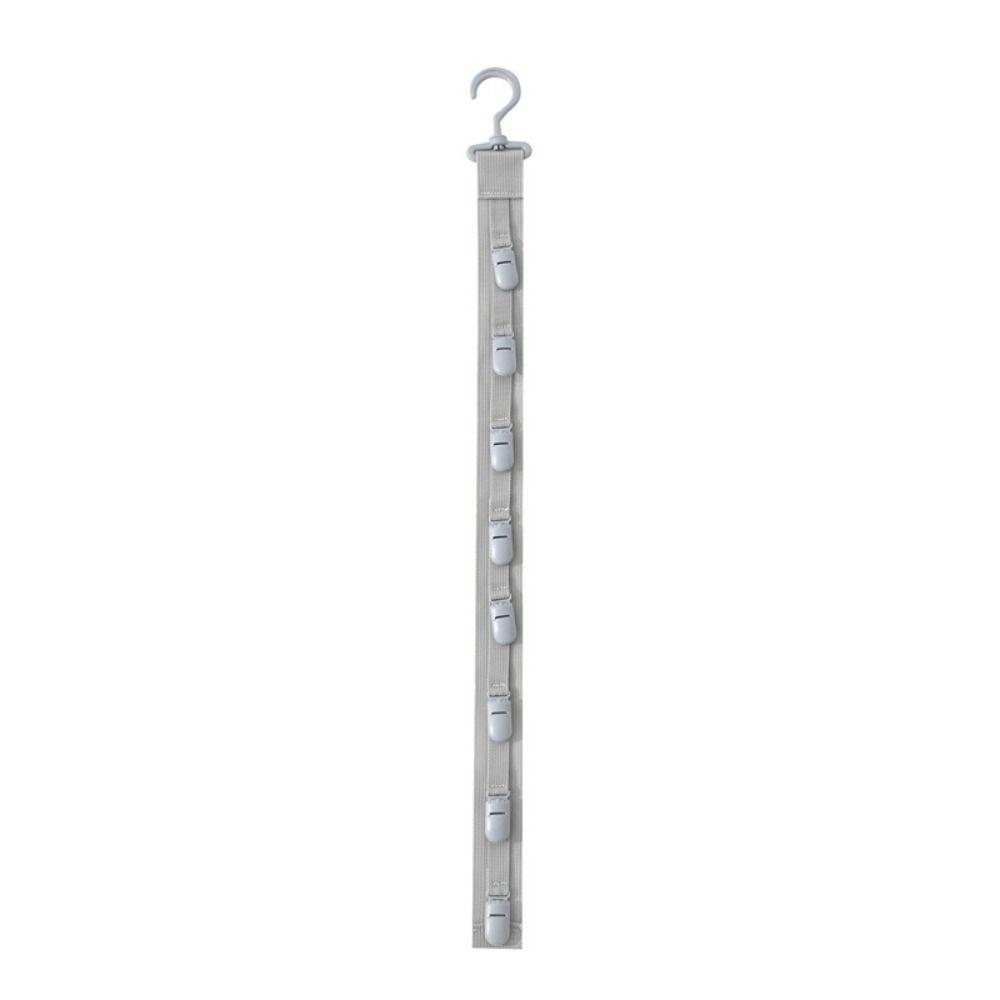 Metal Hanging Hat Storage Clips Holder with 8 Non-Slip Clips Shock Proof Baseball Cap Rack with Hook Multilayer Hat Display Rack