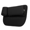 Car Seat Filler Storage Bag with Phone and Cup Holder Multifunctional PU Leather Side Seat Crevice Organizer Black