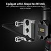 Neewer Camera Monitor Mount for RS NATO Cold and Screw Field Monitor Holder Compatible with RS4 RS RS 3 RS RSC and Gimbals, 360° Rotation, Clamp,