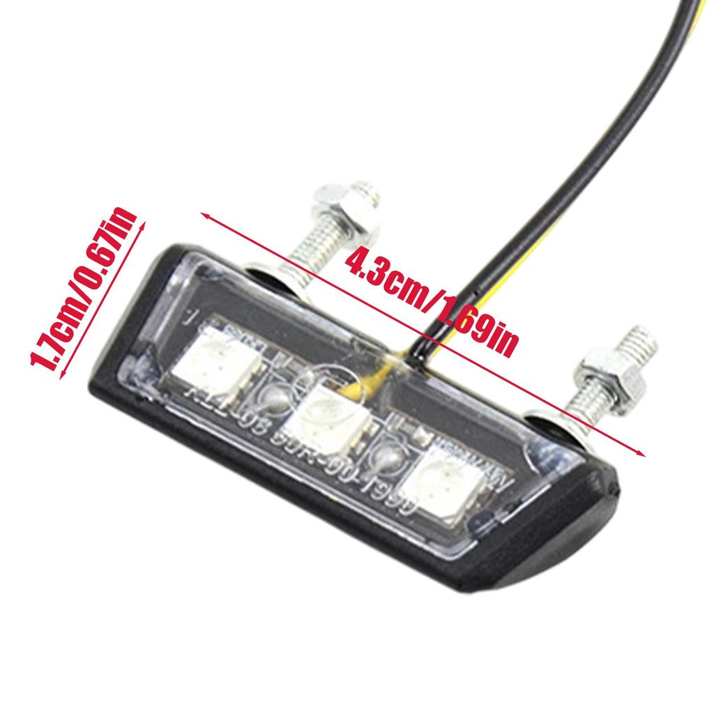 LED License Plate Light, Car License Lamp, License Lamp, Motorcycle Taillight, Rear LED License