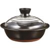 Earthen Pot with Glass Lid 8 2000ml No. GDN-225-B