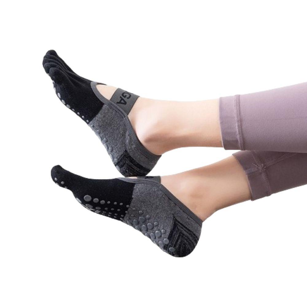 with Elastic Band Five Finger Socks Low-ankle Five Toes Sports Socks Ladies Yoga Socks  Women