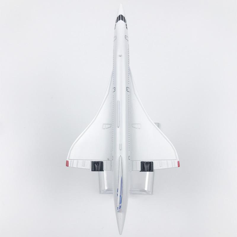 Air Planes Model 16cm Concorde France British American Airplane Model Aircraft Diecast Metal 1/400 Scale Toys Collection