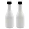 Otsuka Glass Kitchen Decor Storage Bottles (Jugs), Beverage Bottles, 300ml, Set of 2, White, Made In Japan, SD300-AITO-2P