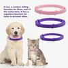 Гибкий репеллентный ошейник для дегельминтизации, защитный регулируемый ошейник от блох, товары для домашних животных