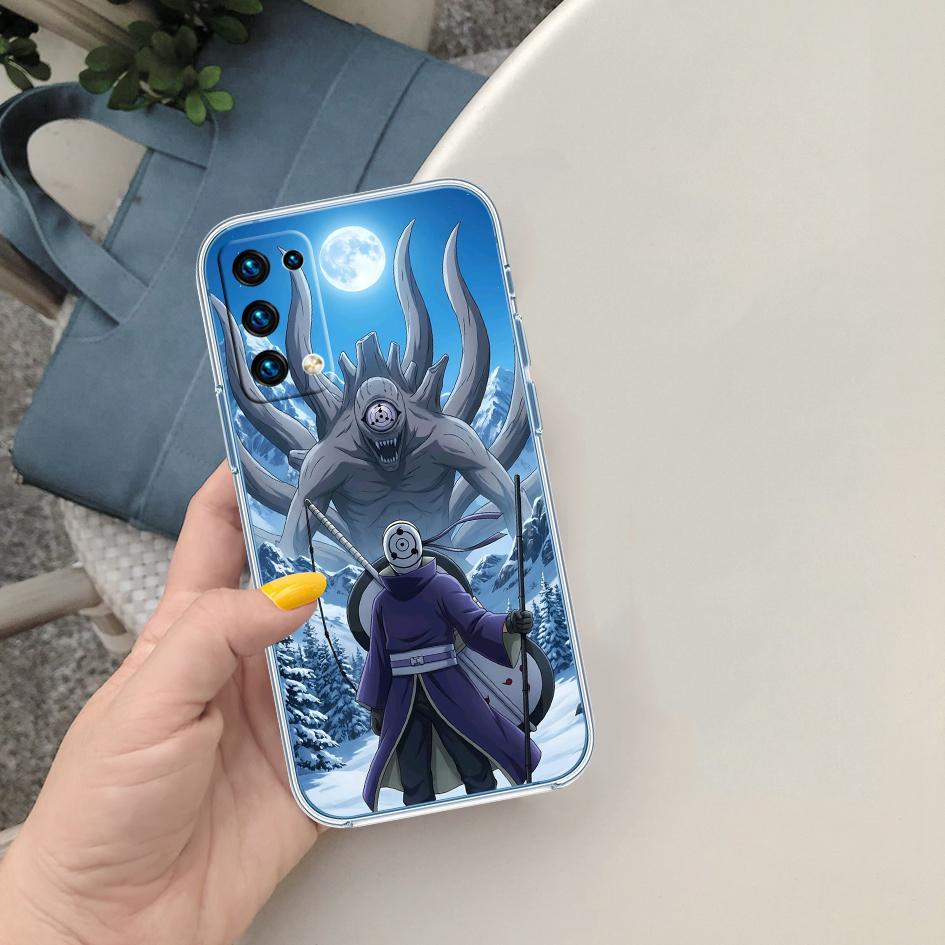 LO75 NARUTO Uchiha Obito Phone Case for Motorola Moto Edge 20 30 40 50 S30 Fusion Ultra Pro Neo Lite + G200 G23