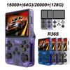 R36S Классическая ретро игровая консоль с системой ARKOS Видеоигры Однокарточная портативная игровая консоль для детей Подарок 3,5 дюйма