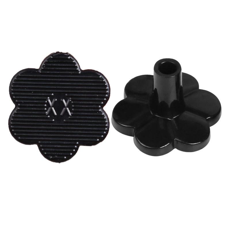 Floral Pattern Anti-Slip Silent Heel Protector for Ballet Shoes - Wear-Resistant TPU Material