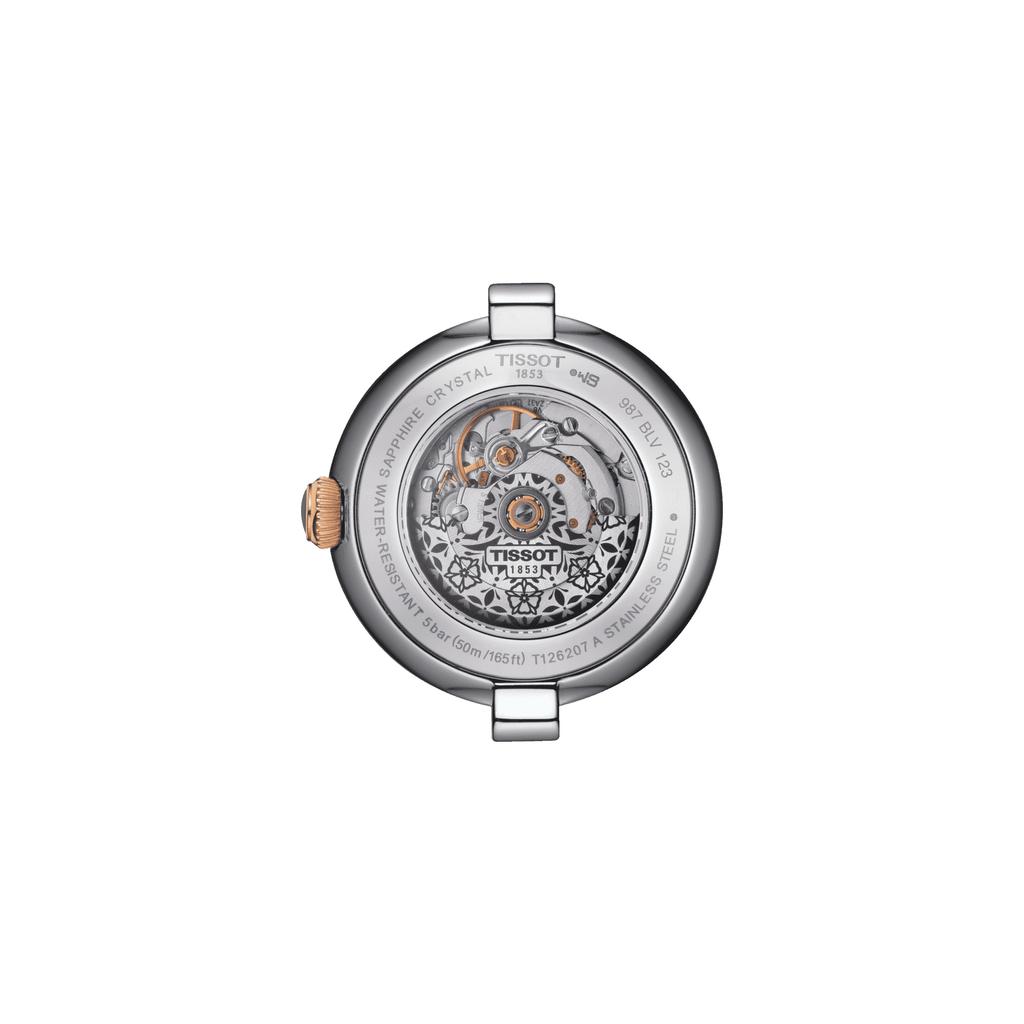 Tissot Мужские модные часы из нержавеющей стали с белым циферблатом T126.207.22.013.00