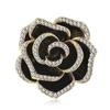 1Pc Rhinestone Camellia Flower Brooches For Women Enamel Pin Fashion Jewelry