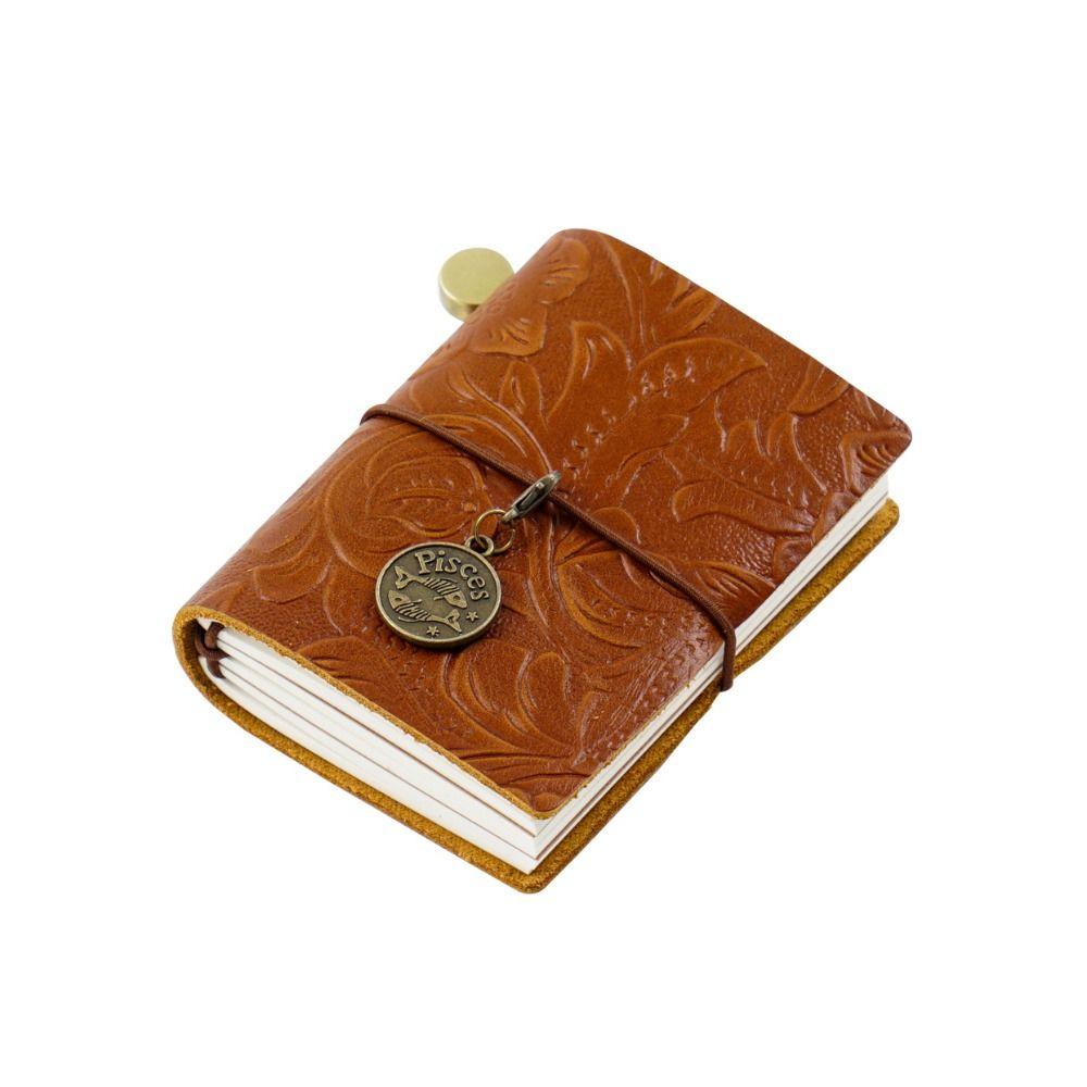 Mini Notebook Handmade Hand Account Book Portable Sketchbook  School Office