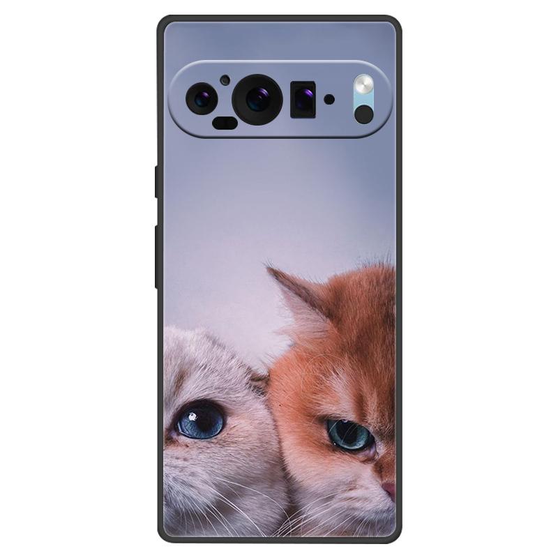For Google Pixel 9 Pro XL Case Silicone Luxury Space Soft Bumper for Pixel 9 9Pro 9ProXL 5G Phone Cover TPU Funda Fashion Bag