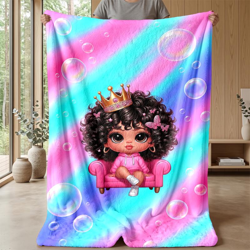 Rock Music Gesture Theme blanket Lightweight Warm Flannel Blanket Decorative Throw Blanket for Home Decoration