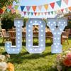 С светодиодной подсветкой Cool White, Letter KT Board 4 фута/120 см – Фон для свадьбы, дня рождения, Декор, Декор для выпускного вечера – Световой знак-вывеска