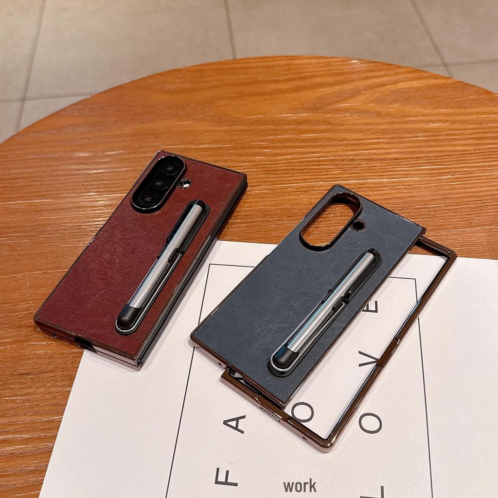 Гальванизированная подставка-стилус и защитный чехол для Samsung Z-Fold 7/6