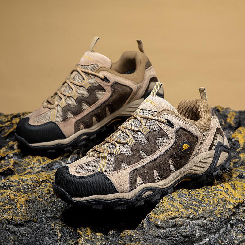 Outdoor hiking shoes men's and women's mesh breathable non-slip wear-resistant off-road hiking shoes training shoes wholesale