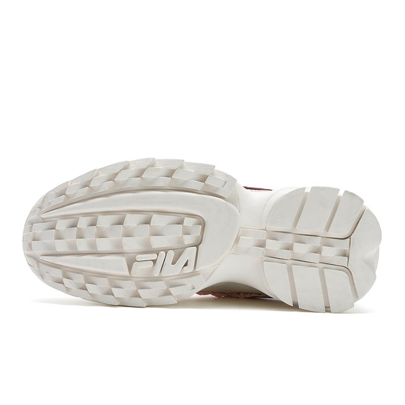 Fila Disruptor 2 Серия Ретро Универсальная Мода Спорт Удобная Амортизирующая Прочная Низкий Верх Повседневная Обувь для Образа Жизни Женские кроссовки F12W512135FSR