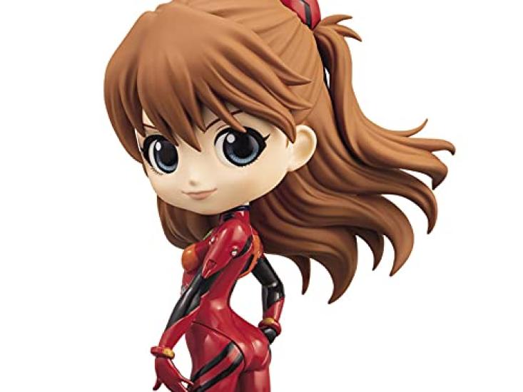Banpresto Evangelion Новая театральная версия Q Posket Shikinami Asuka Langley Plugsuit Style Normal Color Ver.
