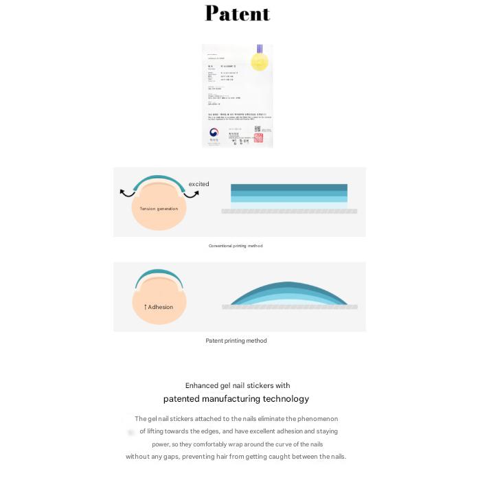 Korean Gel Nail Stickers + UV Lamp | Salon Look at Home | No Glue Needed PEDI VER.