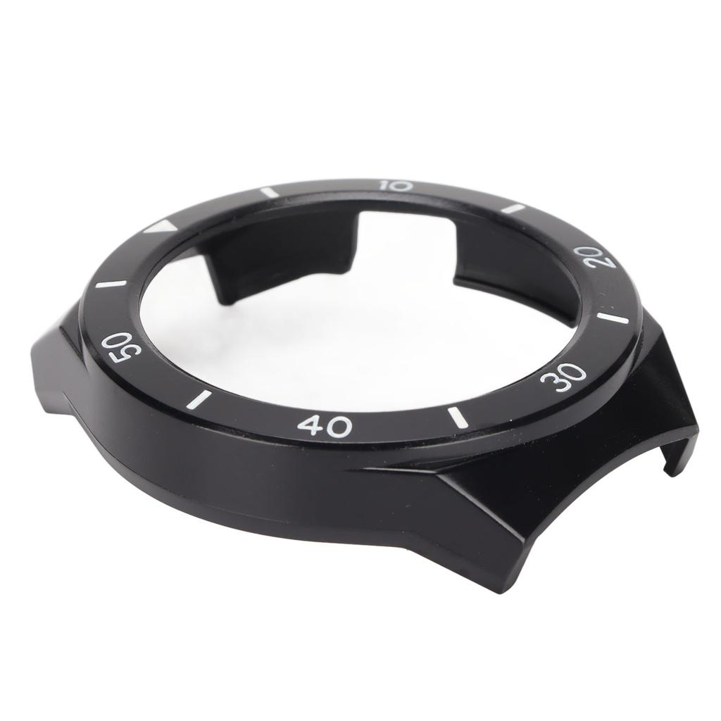 Защитный чехол для часов Huawei Watch GT 2E, защитная пленка на экран, рамка-бампер(Черно-белый )