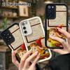 Phone case: 2D flat, suitable for Samsung Galaxy A34 A35 M05 M06 S20 S22 S21 FE Plus 5G protective case, phone decoration, cartoon little doll, perfec