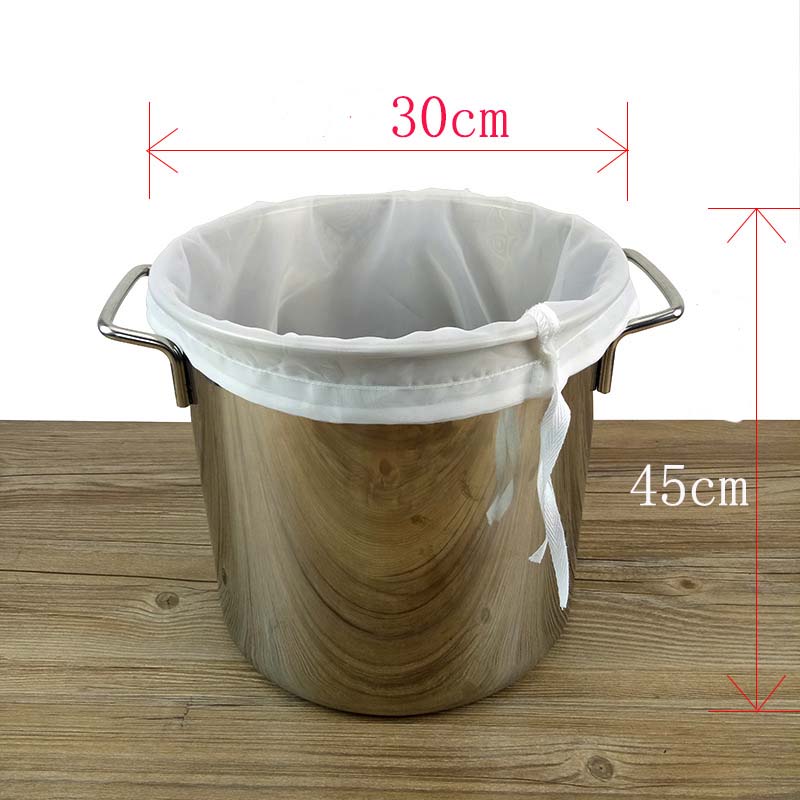 Фильтр для молока и меда, сетчатый инструмент, домашний фильтр-мешок для пива, для пивоварения, соевый сусло, пищевой фильтр-мешок, фильтр для вина, соевого молока