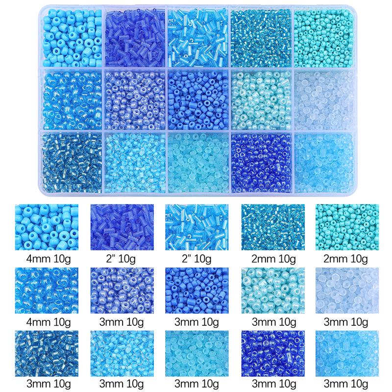 Коробка на 8/10/12/15 ячеек: Бисер, Пайетки, Искусственный Жемчуг для DIY Ожерелий и Цепочек для Телефона