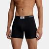 Calvin Klein Трусы-боксеры, 3 пары, жаккардовое удобное нижнее белье с логотипом, мужское нижнее белье черного цвета 000NB3529A-UB1