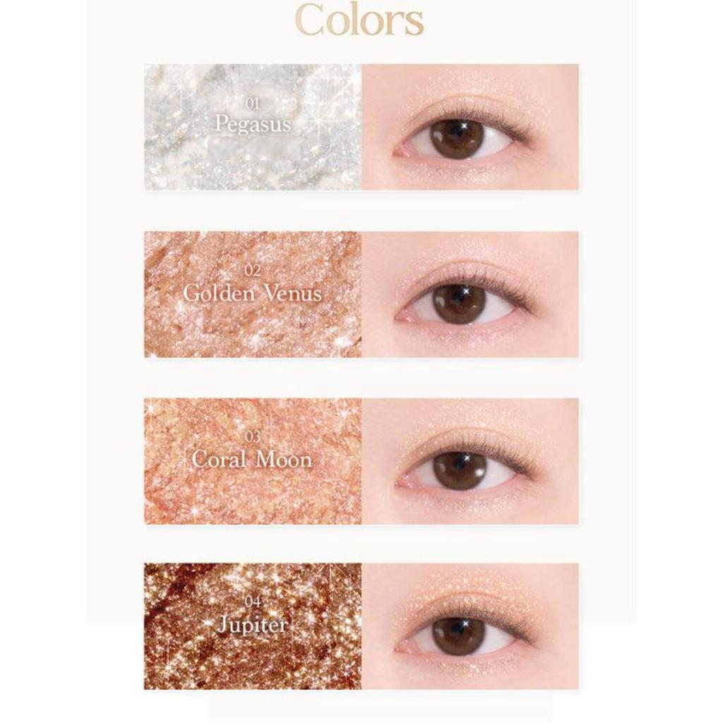 DASIQUE Starry Night Shadow Palette 2.4g [Starry Night Collection -2024 Holiday]