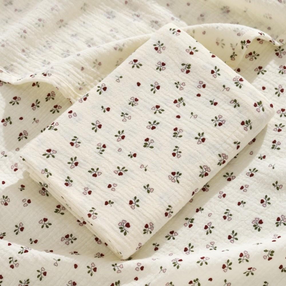 Soft Cotton Newborn Wrap Blanket Double-Layered Baby Quilt Soft Gauze Wrap Blanket For Newborn