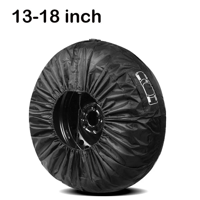 19-23inch 13-18 Inch Tire Cover Case Car Spare Tire Cover Storage Bags For Cars Wheel Accessories Portable Wheel Bags