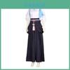 Genshin Impact Kamisato Ayaka Cosplay Suit With Polyester Material For Anime And Game Fans