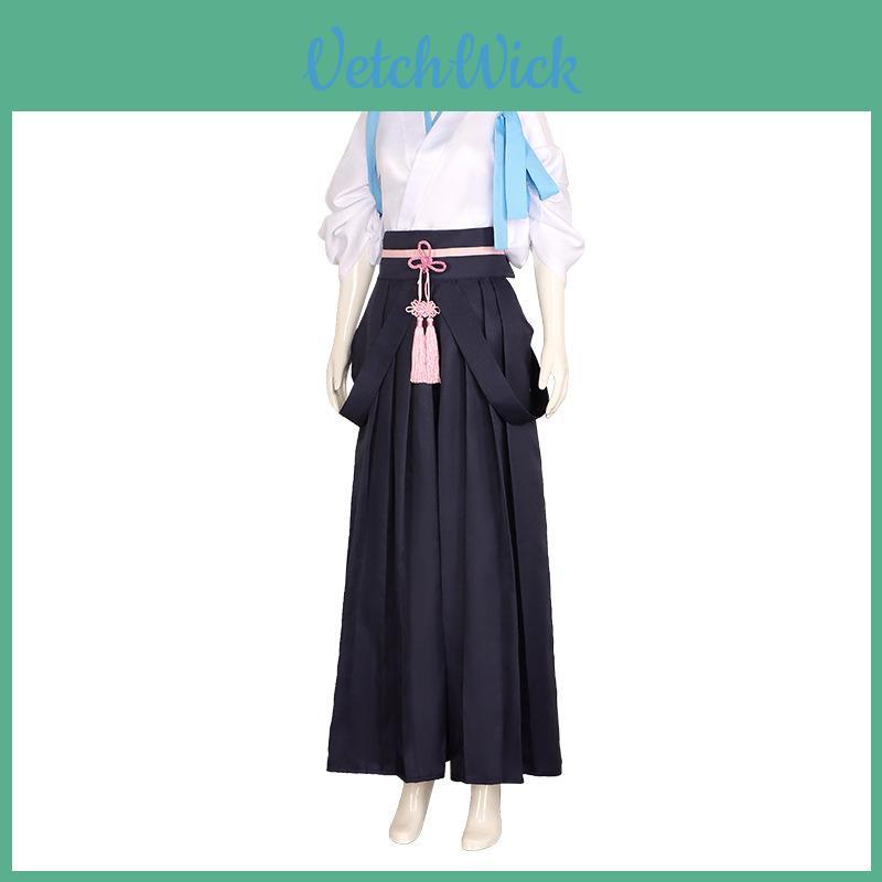 Genshin Impact Kamisato Ayaka Cosplay Suit With Polyester Material For Anime And Game Fans