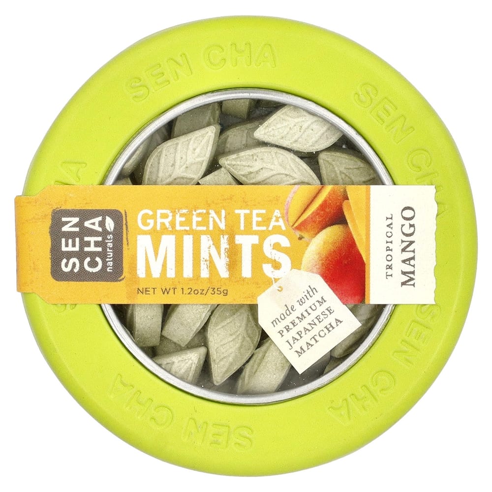 Sencha Naturals Зеленый чай Мята Тропическое манго 1,2 унции (35 г)