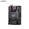 Andoer Mini Nano V-lock Mount Батарея Блок питания Пряжка для батареи с U-образной вешалкой для